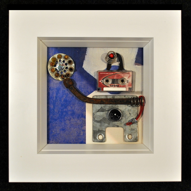 Bernadette Saunier Moery artiste peintre art recup Geneve