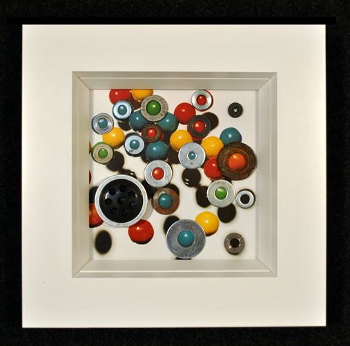 Bernadette Saunier Moery artiste peintre art recup Geneve